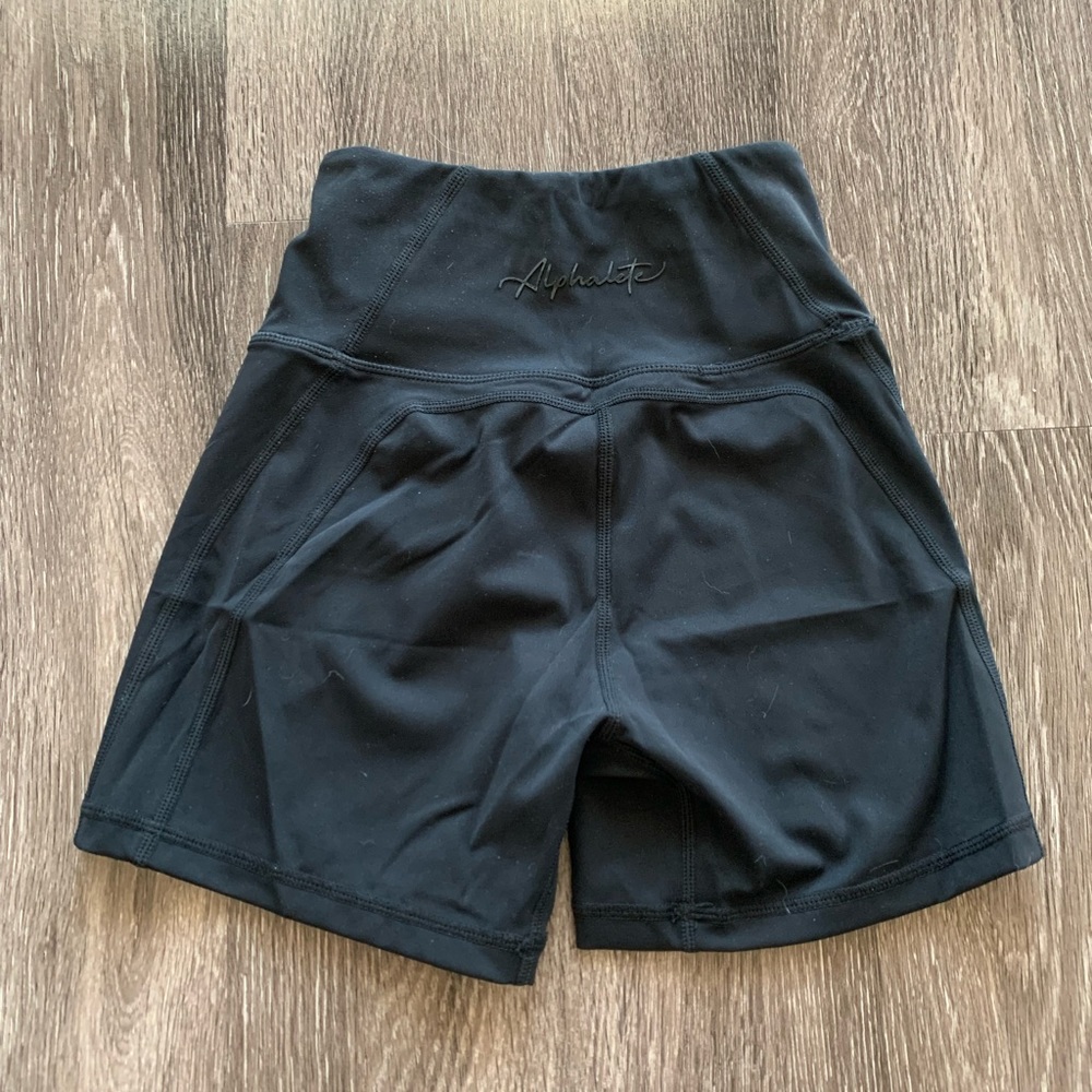 Alphalete alphalux shorts xxs